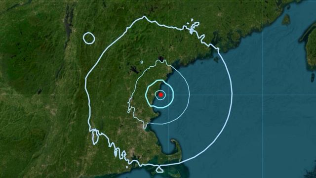 Землетрясение у побережья штата Мэн потрясло Новую Англию