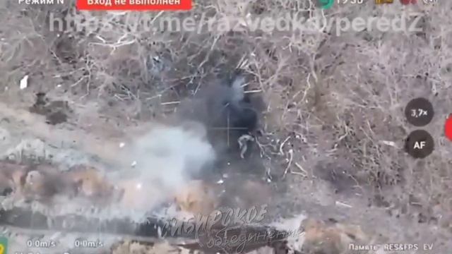 ❗⚔💥⚡Зачистка опорного пункта ВСУ штурмовой двойкой⚡