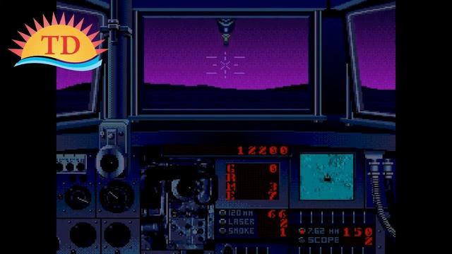 Băng game Super Battle Tank cho máy SEGA độ phân giải 16 bit