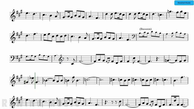 Mussorgsky_The_Old_Castle_Tenor_Sax_Clarinet_Backing_Track_and_Sheet_Music(360P)[1]