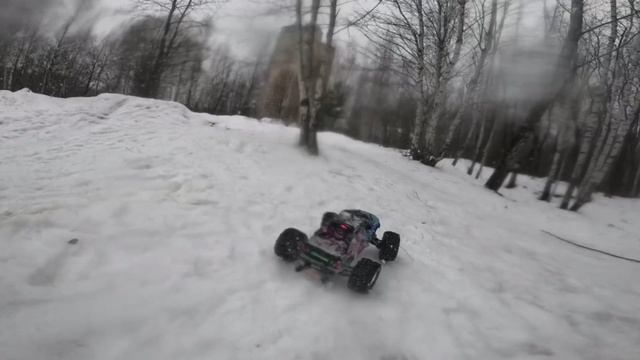 RC зимние покатушки 1/7