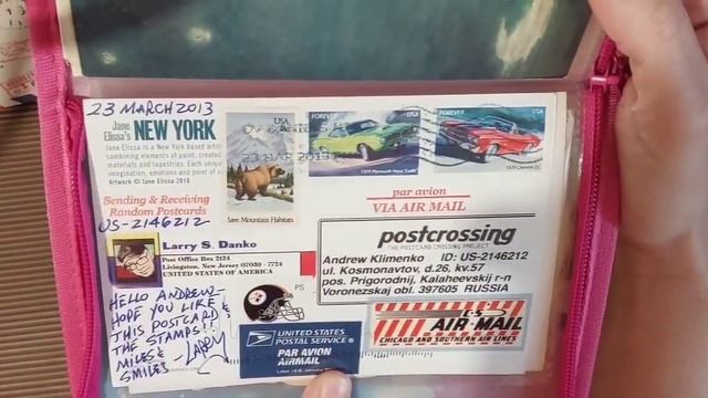 Полученные открытки. Посткроссинг. Попытка втянуть детей 📮