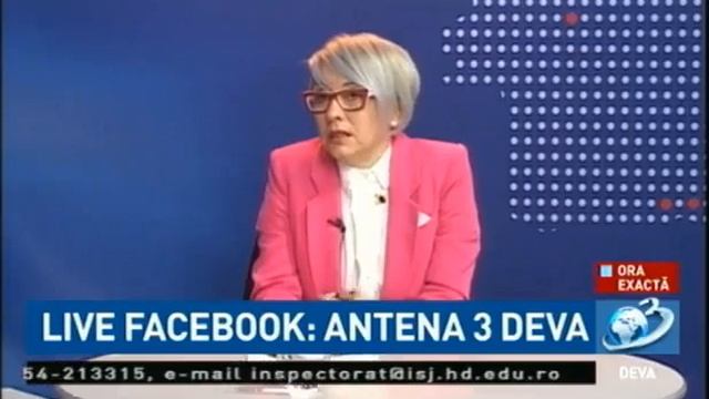 Ora exacta la Antena 3 Deva, invitat, Doris Visirin - Primaria Deva, 13.07.2022 - Stiri Antena Vest