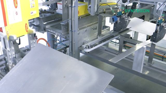 Syntegons wrap around case packer – easy workday with flexible and reliable machine!