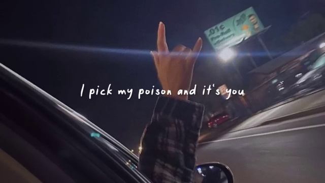 poison (slowed reverb + lyrics)