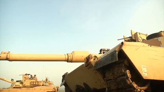 US TANKS TRAINING ABRAMS M1A2 AT CINCU ROMANIA.