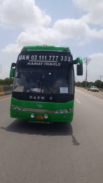 KAINAT TRAVELS DAEWOO IN FAST MOTION |Sameer Khan Khalil