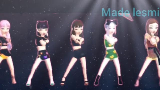 Blackpink ice cream with Selena gomez versi kartun  Avatar kartun