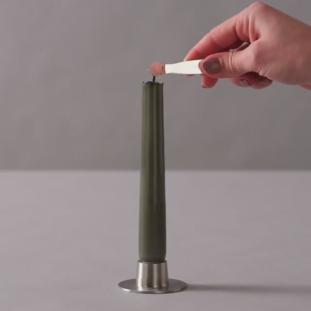 Тушитель для свечи Candle Extinguisher Glossy металл Silver PVD, Ester & Erik