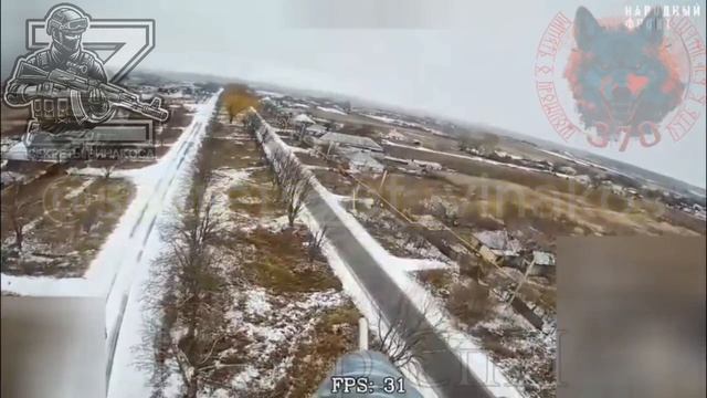 🇷🇺🚀🇺🇦Российский ударный дрон догнал технику противника !!!