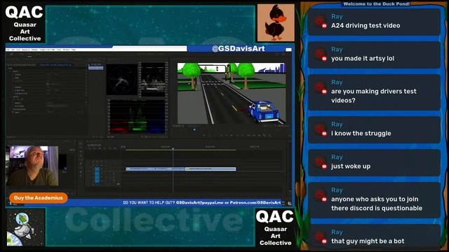Quasar Art Collective- A collaborative Art Stream