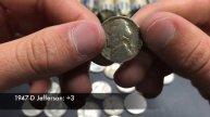 Buffalo Nickel and Silver Nickel FOUND Coin Roll Hunting $100 Nickels