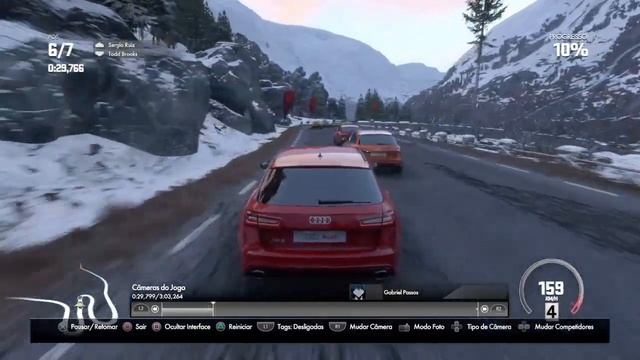 Audi RS6 300 KM/H Crash