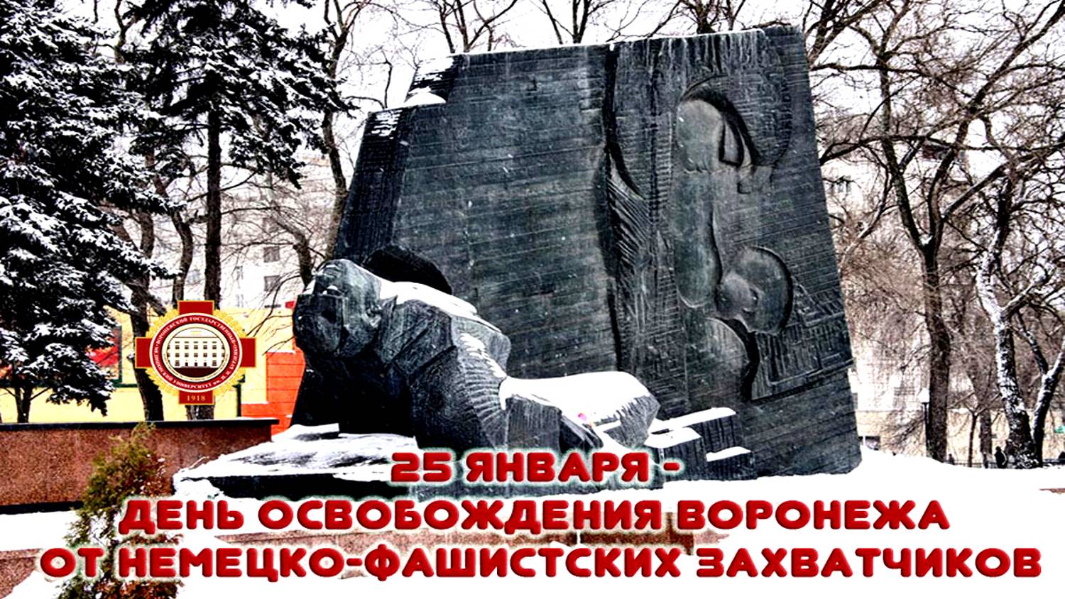 82 годовщине освобождения Воронежа от фашистких захватчиков посвящается