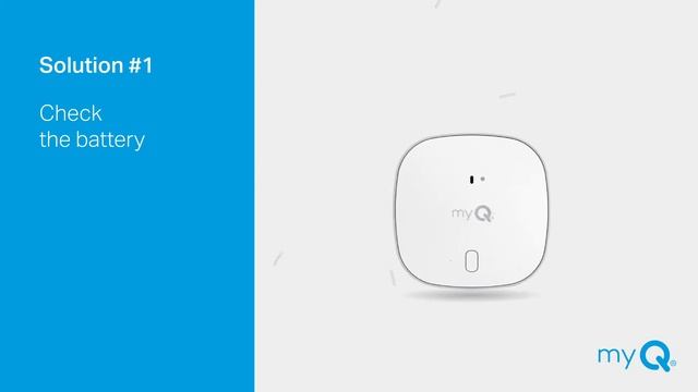 Troubleshooting Guide for Connecting Your myQ Smart Garage Control to the myQ Door Sensor | Support