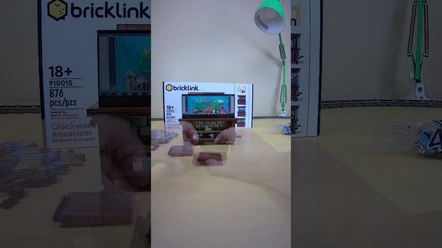 LEGO Clockwork Aquarium (910015)  Time Lapse Build