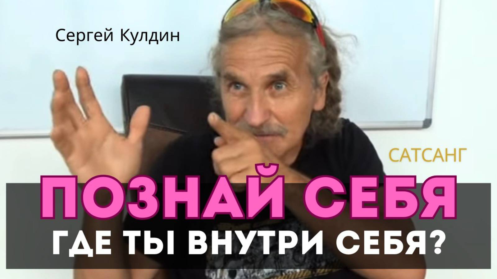 Где Ты внутри себя? Познай себя. Сергей Кулдин. Сатсанг в Риге 18.07.23