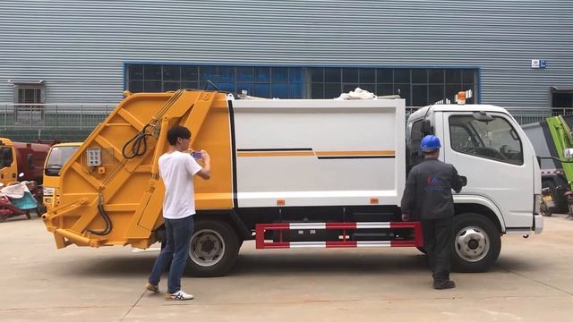 DF 4X2 Compactor Garbage Truck