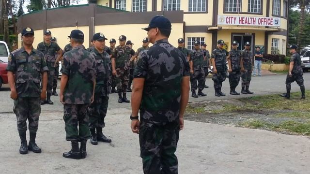 TAGAYTAY CITY PNP FSU RANK INSPECTION