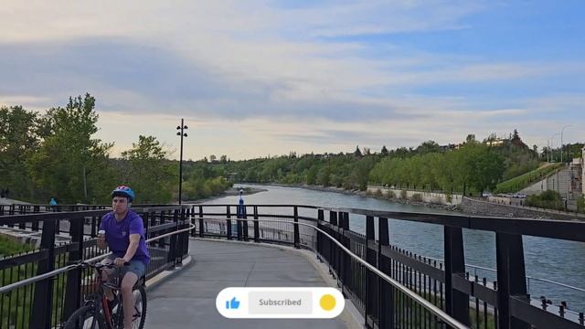Calgary Canada | Exploring Calgary's famous River walk and Cherry Blossoms #canada #calgary #canada