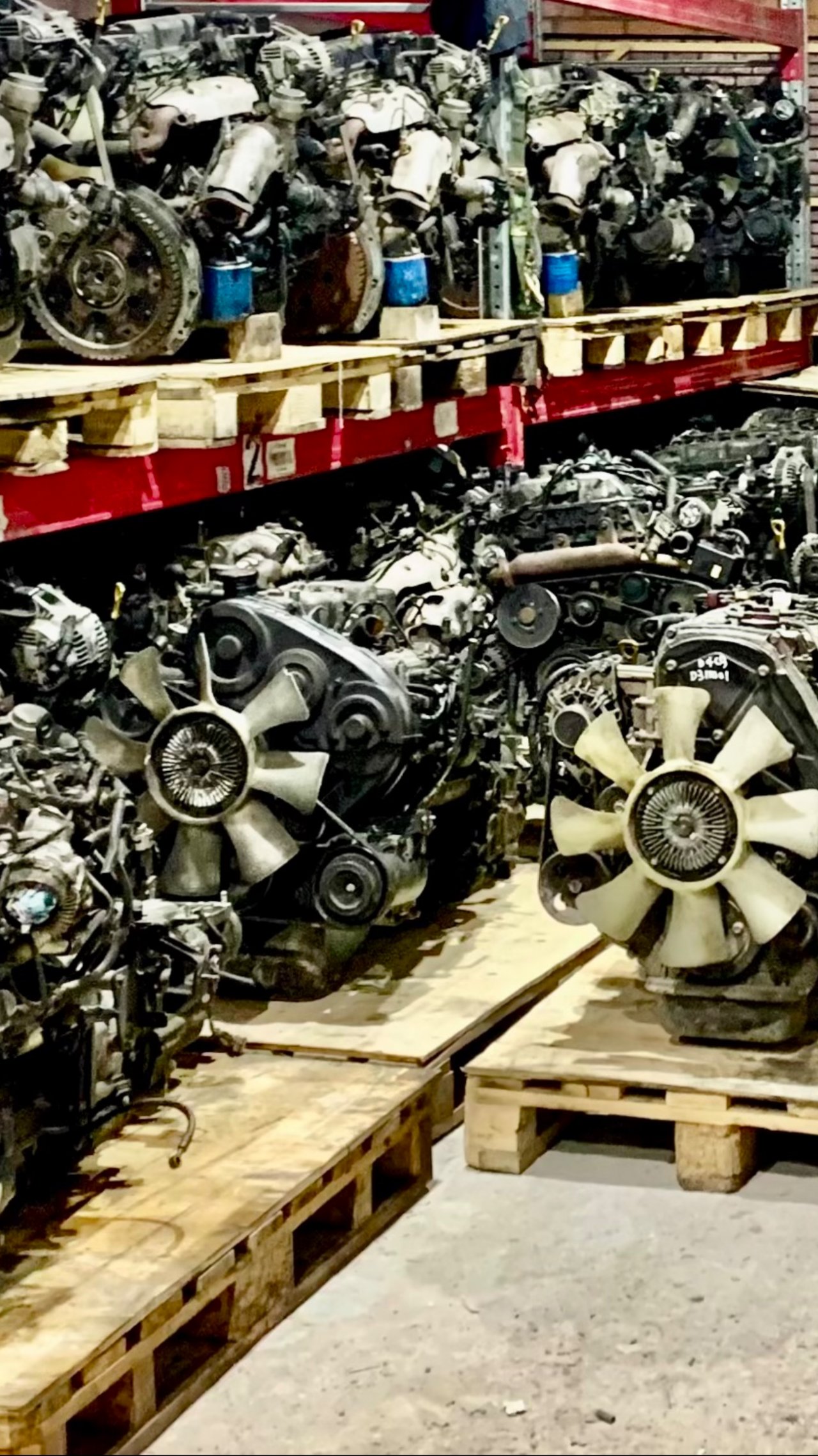 Двигатели и КПП из Южной Кореи. Склад г. Краснодар