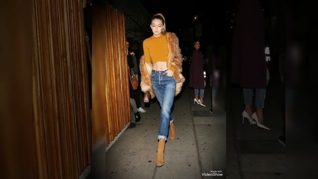 20 Gigi Hadid Street Styles w/ Crop Top