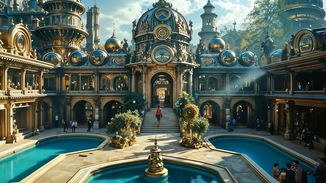 Стимпанк Aftertime — драматическая научно-фантастическая музыка
