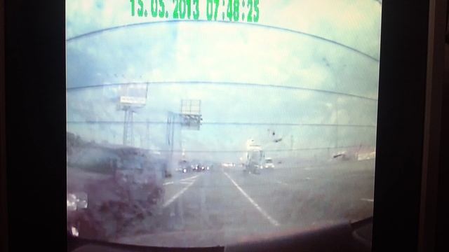 Коллега собрал груду машин на МКАДе