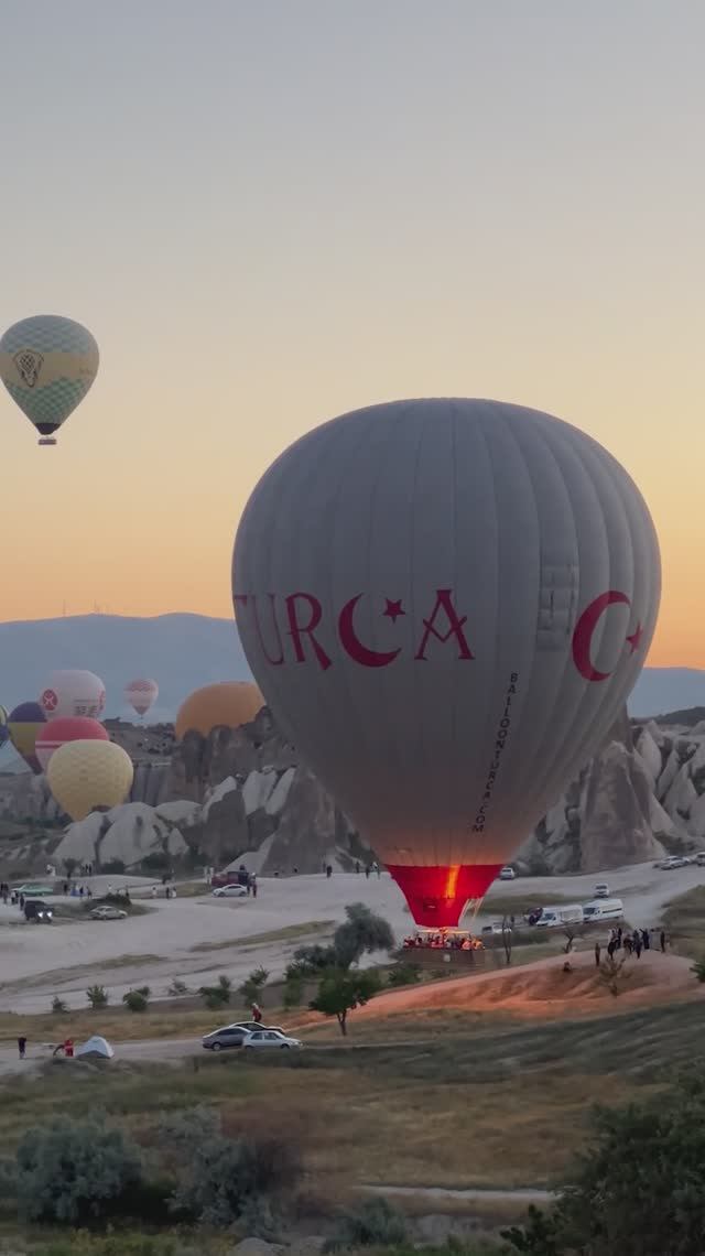 Невероятная КАППАДОКИЯ. Ночевали  в метре от ШАРА  #cappadocia #turkey #туризм