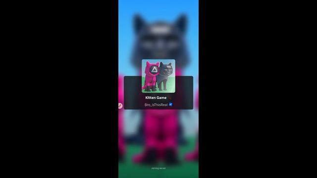 как зайти в группу игра с котятами roblox