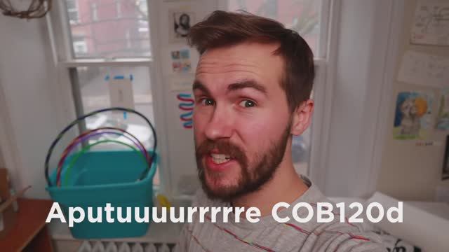 Best all around LED light!  - Aputure COB120d with LightDome unboxing  test