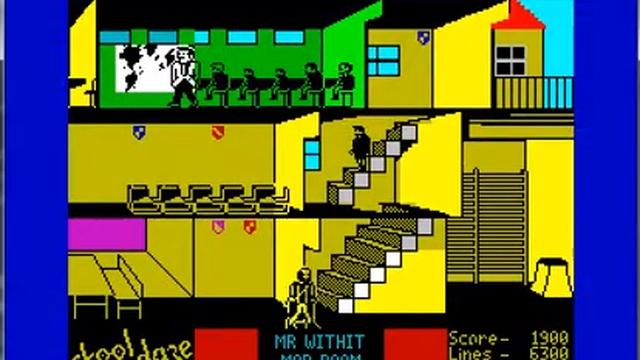 Skool Daze - ZX Spectrum Sinclair - emulador Fuse 1.2.1 - probado Windows 7 x64