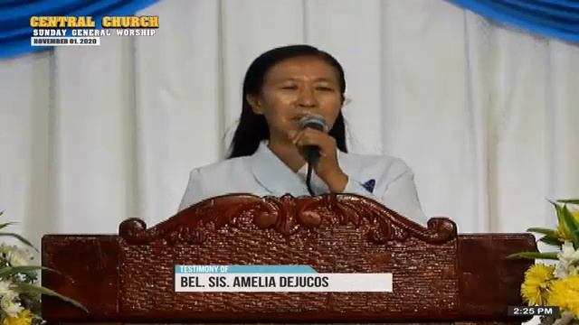 JMCIM | Bel. Sis. Amelia Dejucos | Testimony Portion | November 1, 2020