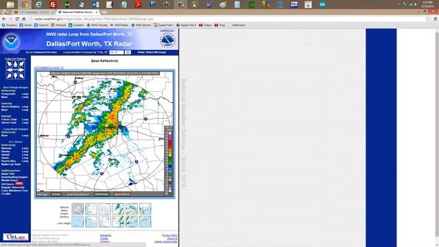 Radar Images of Severe Thunderstorms