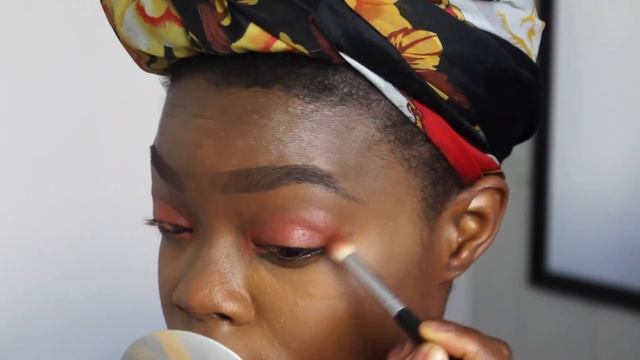 AUTUMN/FALL MAKEUP AND TOP KNOT BUN I LIQUID LIPSTICK FOR EYESHADOW?
