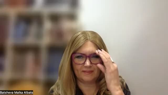 Р-т Бат -Шева Малка Альбац , недельная глава "БО"