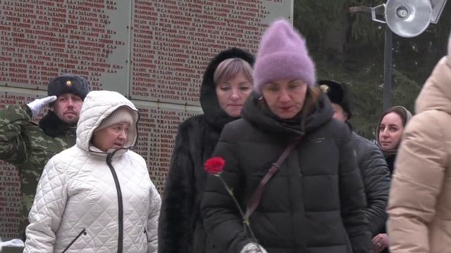 Митинг памяти подвигам Ленинграда. 81-ая годовщина освобождения города-Героя. 27.01.2025