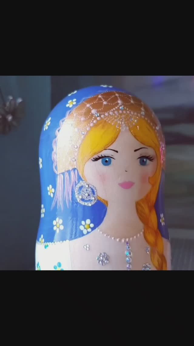 Роспись матрёшек 🎨