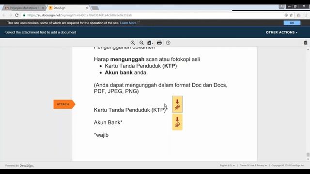 Seller's Registration Process