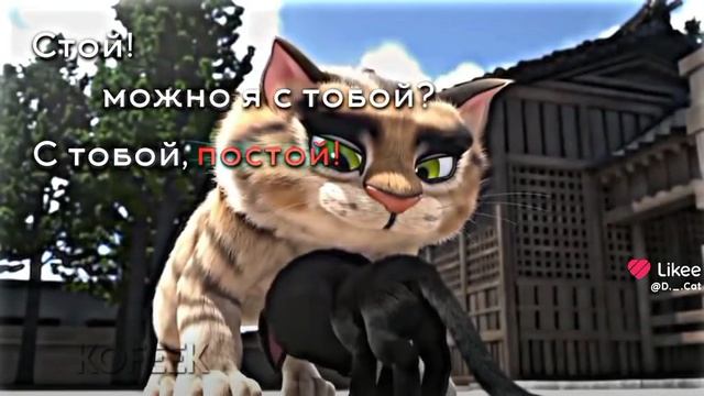 жил был кот😻