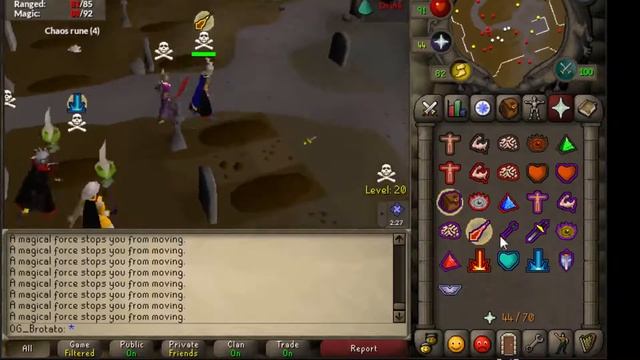 How To Tank Out A 5 Minute TB - OSRS - Green Drag Pking