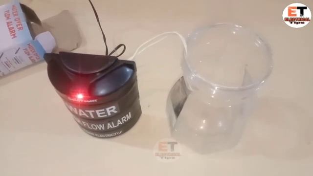 how Tu make water overflow alarm at home | water tank alarm unboxing and installation | ET TIPS
