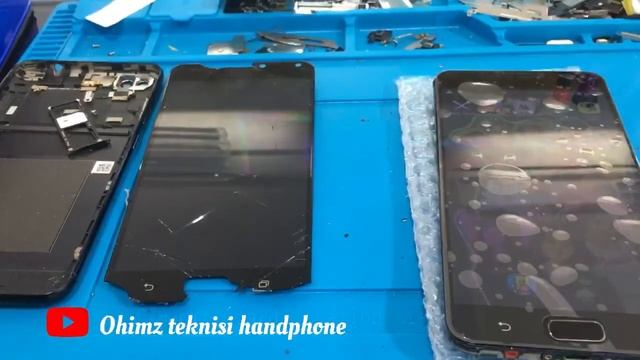 Cara ganti layar lcd asus zenfone 4 max ZC520kL