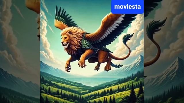 Лев и дракон сливаются вместе