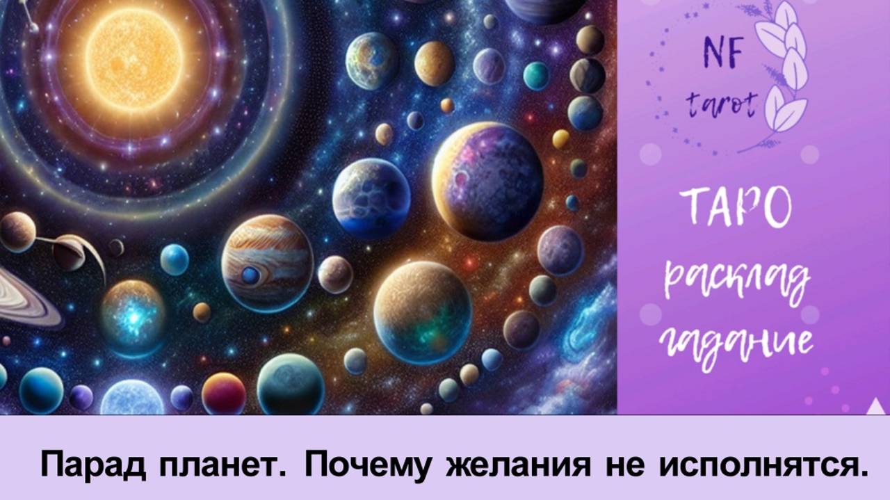 Парад планет. Почему желания не исполнятся.