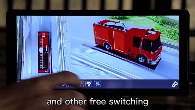 10.36 Inches IPS Touch Screen 4G 360 AR Panoramic View AUTO Remote Calibration MDVR Camera System