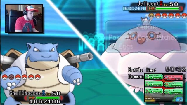 Pokemon ORAS LIVE "RU Tier" Wifi Battle "Zeddie" (Facecam)