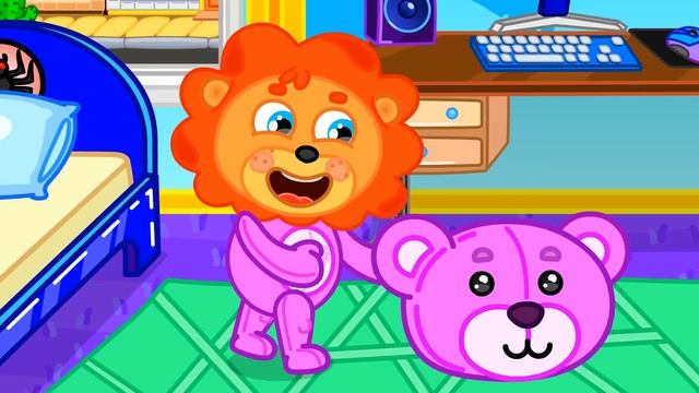Маша_и_Леопольд_Радужные_шоколадки_Мультик_для_детей_Lion_Family