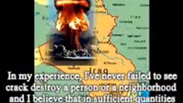 Win in Iraq - Bomb 'em with crack