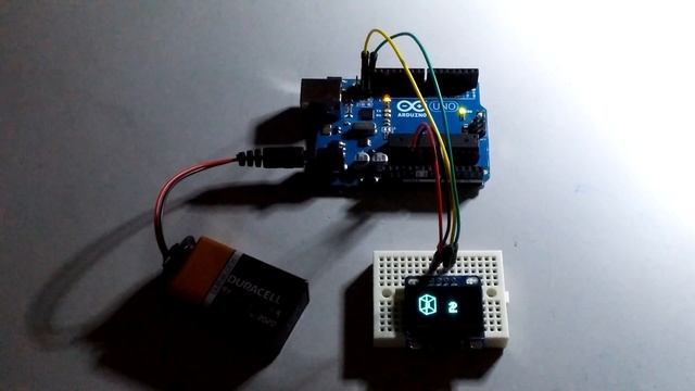 OLEDDepth - SSD1306 I2C OLED Animation